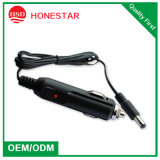 12V DC 5.5mm X 2.1mm Car Cigarette Lighter Power Supply Adapter Cable for Electronics and LED Strip