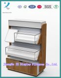 Glss and Wooden Display Stand/Rack with Drawer