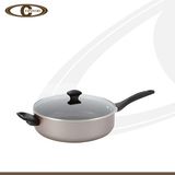 Deep Frying Pan with Knob