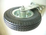 8 Inch Brake Caster Rubber Wheel Pneumatic