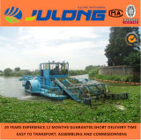Julong Aquatic Weed Harvester Vessel/ Algae Weed Cutting Ship/Reed Cutting Machine for Sale
