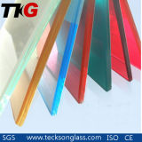 6.38mm French Green Laminated Float Glass with CE&ISO9001