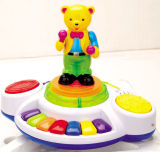 Kid Musical Instrument Toy Electronic Rotation Organ