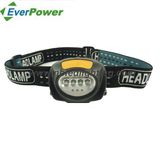 4PCS White LED+3PCS Red LED Headlamp (HL-1003)