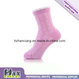 OEM Socks Exporter Custom Logo Cotton Lady Women'socks (HX-068)