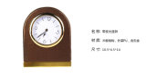 Faux Leather Table Clock or Alarm Clock (BDS-1582)