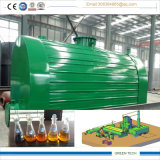 New Tech Fully Continuous Pyrolysis Oil to Diesel Oil Refinery Plant Convert Black Oil to Yellow