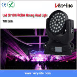 Touch Screen 36*10W LED Wash Moving Head Light
