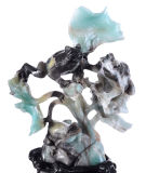 Natural Chinese Amazonite Frogs Carving #Ae21