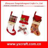 Christmas Decoration (ZY16Y168-1-2-3 35CM) Christmas Holiday Name Sock