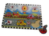 Wooden Jigsaw Puzzle Transporation Wooden Puzzle (33938)