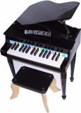 30-Key Toy Grand Piano with Hinge, Matching Bench & Music Stand (G30TL-1F)