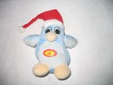 X'mas Penguin Squeaky Plush Dog Pet Toy