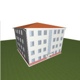Low Cost Light Steel Frame Apartment Building