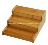 Bamboo 3-Tier Corner Shelf Organizers Storage Hb501