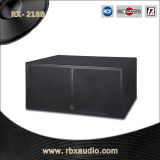 Rx-218b Dual 18 Inches Subwoofer Musical DJ Club Audio Instrument
