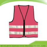 Pink Women Reflective Safety Vest