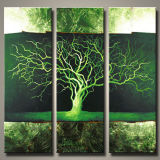 Handpainted Abstrace Art of Trees for Decoration