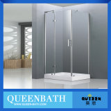 Queen-Bath Frameless Sliding Door Glass Screen Shower Room