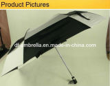 Double Canopy Windproof 2 Fold Golf Umbrella