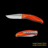 Folding Knife with Anodized Aluminum Handle (#3701)