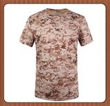 2014 Men Camouflage Sport Army Round Collar Casual T-Shirts