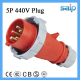 IP67 5p Industry Plug 16A 400V