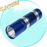 High Power 1W LED Flashlight (Blue)