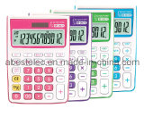 Colorful Check&Correct Calculator, 120 Steps Calculator with Dual Power Ab-2122V