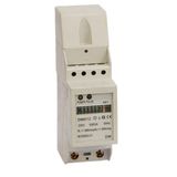 35mm DIN Rail Single Phase Electric Meter with Reset Function