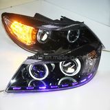 Octavia Angel Eyes LED Head Lamp for Skoda Zm