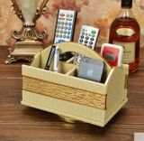 Rotatable Leather Storage Box (BDS-1216)