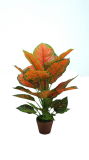 Artificial Plants and Flowers of Red Dieffenbachia Gu-Bj-880-30