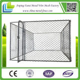 Large Outdoor Chain Link Dog Kennel / Dog Cages