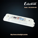 DMX/0-10V Signal Converter, Convert DMX512 Signal and 0-10V Signal, Digital Display, Plastic Case (CB-CJ40-00-48V)