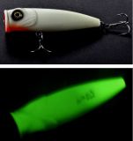 Fishing Tackle Fishing Lure Luminous Popper White 110mm (KL-001)