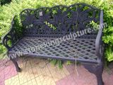 Cast Iron Bench, Artistic Garden Benches, Chair and Table (SK-7381)