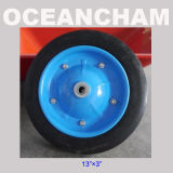 13X3 Solid Wheel, Rubber Wheel with ISO SGS