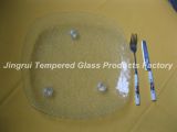 Transparent Tempered Glass Dinnerware for Restaurant/Guesthouse (JRABNORMITY)