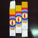 Stick Utility White Paraffin Wax Household Candle