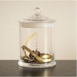 Glasshouse Fragrances, Transparent Food Storage Jar, Glass Decorative Glass Tank