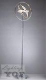 Crystal Multi-Circle Floor Lamp (YQF1209FL50CR)