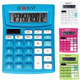 12 Digits ABS Optional Tax Dual Power Desktop Calculator (LC240)