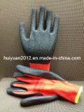 Latex Crinkled Work Glove Hylc009
