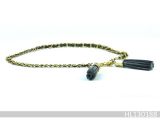 Women's PU Chain Belt with Delicate Tassel Design, Customized Designs Are Acceptable