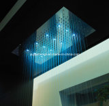 400*800mm RGB Ceiling Mounted LED Shower