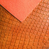 Crocodile PU Leather for Shoes, Bag (HW-1661)