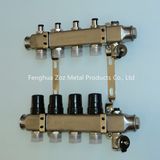 4 Loop Stainless Steel Pex Radiant Heating Manifold