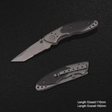 Folding Knife with Anodized Aluminum Handle (#3879)