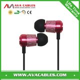 Wired Metal Earphone & Headphone with Microphone for Mobile Phone